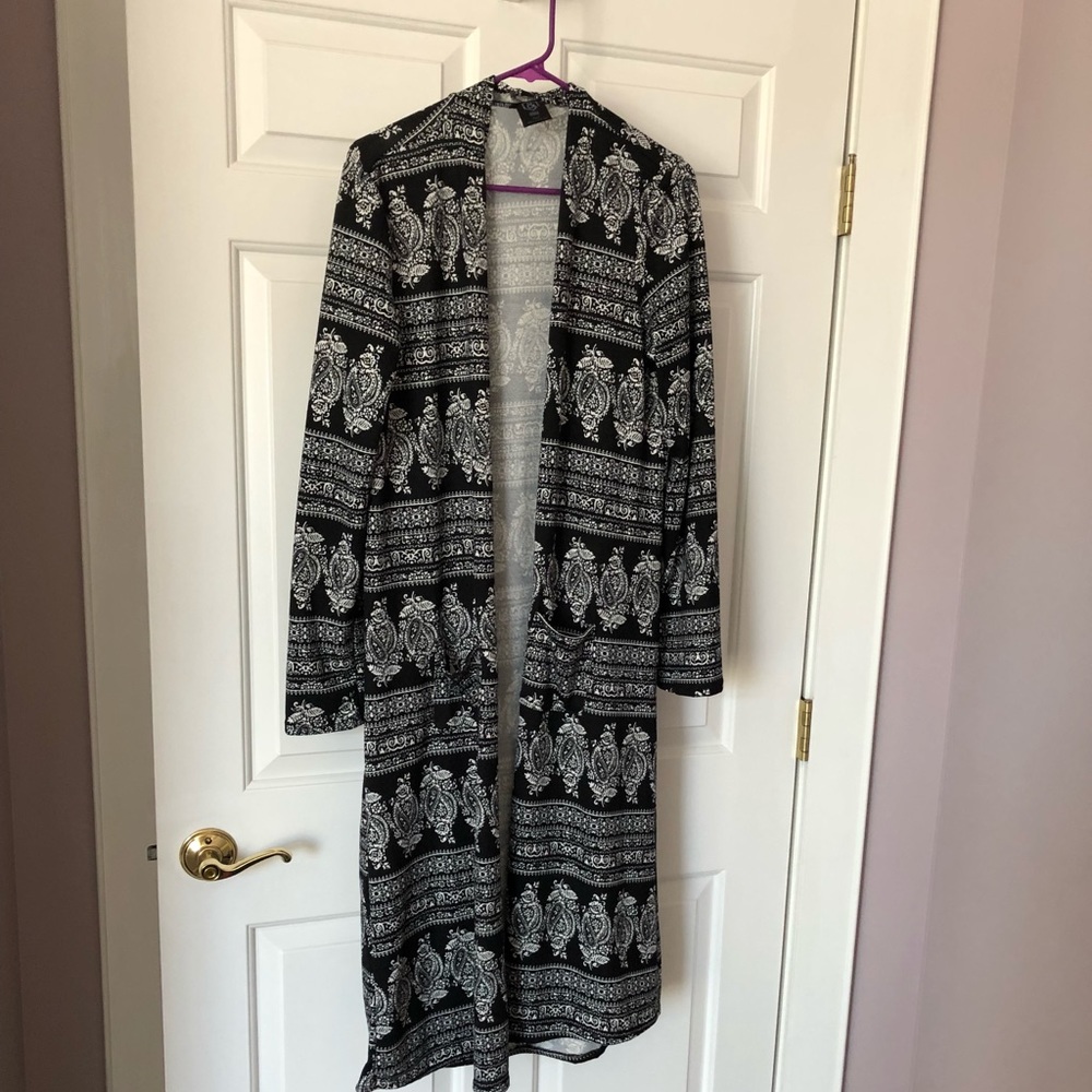 Sweater /duster / ankle length